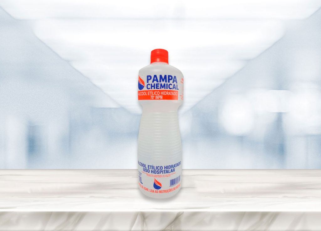 Álcool Gel 500ml Pampa Chemical